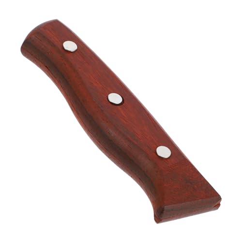 DIYEAH 1 Satz Holz Küchenmesser Griff Ersatz Stabiler Langlebiger Griff für Küchenmesser Klassisches Design Komfortable Handhabung für Einfache Installation und Täglichen Gebrauch von DIYEAH