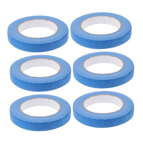 DIYEAH 1 Satz Masking Tape Dünne Washi Tapes Für Wandmaskierung Zum Malen Und Dekorieren Hinterlassen Kleberückstände Vielseitig Für Diy Projekte 6rollen von DIYEAH