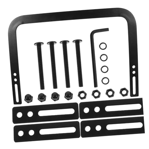 DIYEAH 1 Satz Matratzenhalter Festsetzung Matratzenstopper für Bettgestell Bettzeug matratzenunterlage Anti-Rutsch-Stopper der Matratze Matratzeneisenhalter Black DIYEAH 1 Satz Matratzenhalter Festsetzung Matratzenstopper für Bettgestell Bettzeug matratzenunterlage Anti-Rutsch-Stopper der Matratze Matratzeneisenhalter Black von DIYEAH
