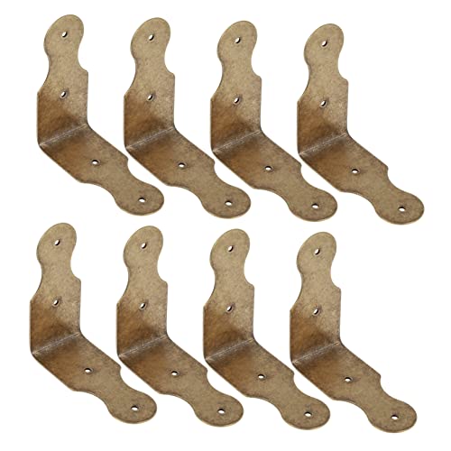 DIYEAH 1 Satz Retro Möbel Eckschutz Teiliges Mit Schrauben Dicke Box Kantenschutz Für Antike Truhen Und Möbel Einfache Montage Robuste Kupferbeschläge Für Stilvolle Einrichtung 8 Stück DIYEAH 1 Satz Retro Möbel Eckschutz Teiliges Mit Schrauben Dicke Box Kantenschutz Für Antike Truhen Und Möbel Einfache Montage Robuste Kupferbeschläge Für Stilvolle Einrichtung 8 Stück von DIYEAH