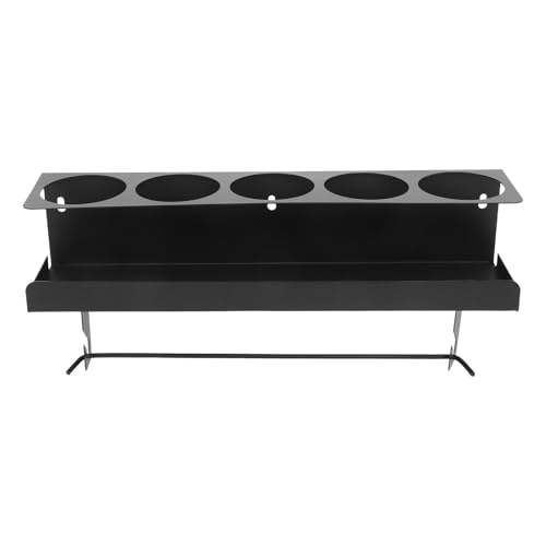 DIYEAH 1 Satz Sprühdosenhalter-Organizer-Rack für den Garagenarbeitsplatz, Wandmontage, 5 Steckplätze, Aerosol-Farbflaschenregal mit Montagezubehör für Papierhandtücher DIYEAH 1 Satz Sprühdosenhalter-Organizer-Rack für den Garagenarbeitsplatz, Wandmontage, 5 Steckplätze, Aerosol-Farbflaschenregal mit Montagezubehör für Papierhandtücher von DIYEAH