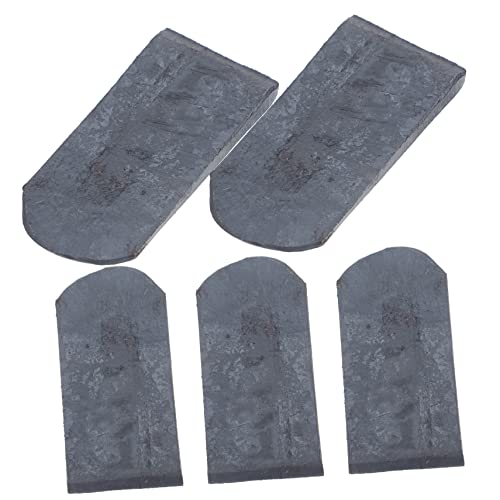 DIYEAH 1 Satz Teiliges Eisen Keilset Für Gartenhacke Stabile Metallkeile Zur Befestigung Von Hackenkopf Am Stiel Robustes Reparaturwerkzeug Für Garten Und Grabewerkzeuge Langlebig 5 Stück von DIYEAH