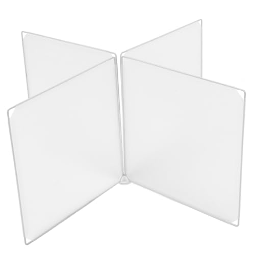 DIYEAH 1satz Transparente Tisch-trennwand Als Schutzschild Für Schreibtische Mobiles Sneeze Guard Für Schüler Und Kunden Installieren Für Klassenzimmer Und Cafés von DIYEAH