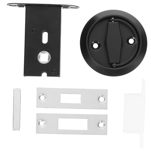DIYEAH 1 Satz Unsichtbares Türschloss mit Rundem Doppelseitigem Pull Ring Griff für Haustüren Einfache Installation für Verschiedene Türen und Fenster Türsicherheitsriegel DIYEAH 1 Satz Unsichtbares Türschloss mit Rundem Doppelseitigem Pull Ring Griff für Haustüren Einfache Installation für Verschiedene Türen und Fenster Türsicherheitsriegel von DIYEAH