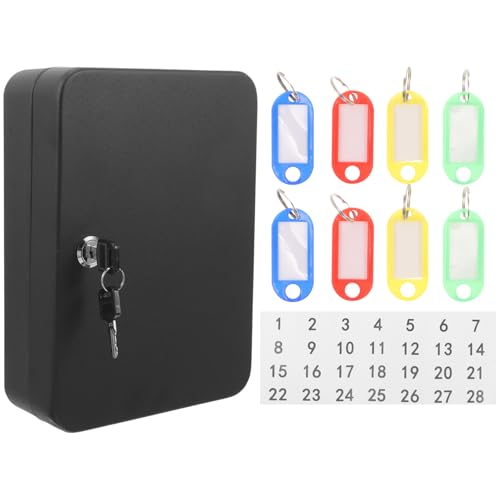DIYEAH 1 Satz Wandmontierter Schlüsselspeicher Robuste Schlüsselbox aus Große Kapazität für Schlüssel Design für Flur und Wohnräume von DIYEAH