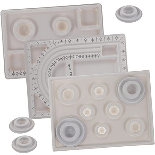 DIYEAH 1 Set Design Tablett Set Halskettenbrett Perlenbretter Zur Schmuckherstellung Halsketten Organizer Schmuck Design Tablett Perlenschmuckbrett Perlenzubehör Perlentablett von DIYEAH