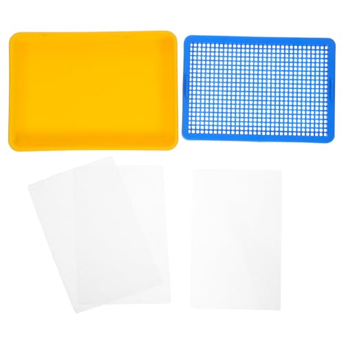 DIYEAH 1 Set Papierrahmen-Set – DIY-Papierzellstoff-Bastelset – Kleiner Bilderrahmen für Kinder, Handabdruck zum Selbermachen DIYEAH 1 Set Papierrahmen-Set – DIY-Papierzellstoff-Bastelset – Kleiner Bilderrahmen für Kinder, Handabdruck zum Selbermachen von DIYEAH