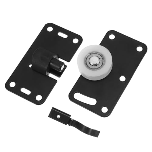 DIYEAH 1 Set Pulley Rad Tür Kleiderschrank Läufer Schiebe Rollen Schrank Hardware Aluminium Legierung von DIYEAH