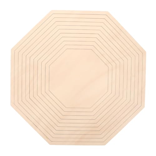 DIYEAH 1satz Octagon Töpferwerkzeug Set Präzise Holzführung Für Keramikschneiden Vielseitig Einsetzbar Für Kreative Töpferprojekte Müheloses Modellieren Formen Von Tonplatten von DIYEAH