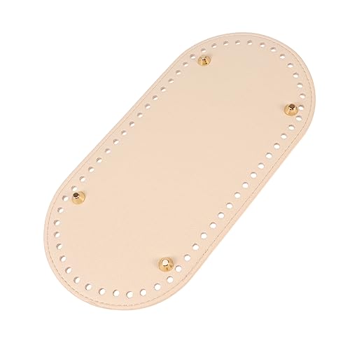 DIYEAH Ovaler Pu Leder Taschenboden Für Selbstgemacht Stricktaschen Handgefertigtes Zubehör in Aprikose Robust Und Langlebig Für Häkeln Und Basteln Mit Löchern Für Einfache DIYEAH Ovaler Pu Leder Taschenboden Für Selbstgemacht Stricktaschen Handgefertigtes Zubehör in Aprikose Robust Und Langlebig Für Häkeln Und Basteln Mit Löchern Für Einfache von DIYEAH