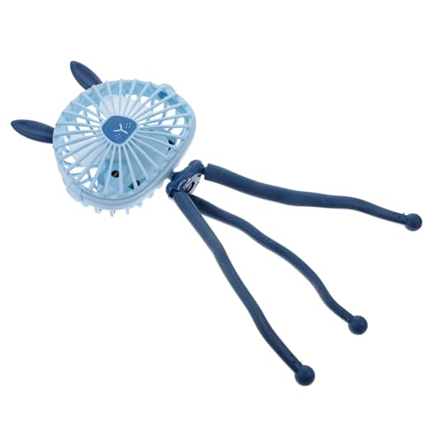 DIYEAH 1 Stück USB Tischventilator mit Verstellbarem Ständer Tragbarer Leiser Handventilator für Kinderwagen mit Geschwindigkeitsstufen für Reisen und Zuhause Blau Tj DIYEAH 1 Stück USB Tischventilator mit Verstellbarem Ständer Tragbarer Leiser Handventilator für Kinderwagen mit Geschwindigkeitsstufen für Reisen und Zuhause Blau Tj von DIYEAH