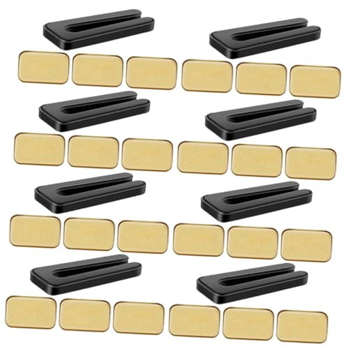 DIYEAH 10 Sätze Teiliges Deckenventilator Blattbalancierungsset mit Balancierclips und Selbstklebenden Gewichten Einfaches und Zubehör zur Verbesserung der Effizienz von von DIYEAH