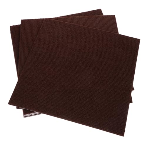 DIYEAH 10 Stück Krabbelmatte Teppiche gefälscht Teppich Teppich Puzzlematte puzzle sortierschalen teppich Fliesenteppich Übungsteppichfliese Polyester (Polyester) von DIYEAH