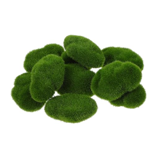 DIYEAH 10 Stück Künstliche Moossteine Dekorative Moosfüllung für Blumentöpfe Terrarien und Bastelprojekte Realistische Grüne Wanddekoration ohne Pflegebedarf DIYEAH 10 Stück Künstliche Moossteine Dekorative Moosfüllung für Blumentöpfe Terrarien und Bastelprojekte Realistische Grüne Wanddekoration ohne Pflegebedarf von DIYEAH
