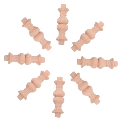 DIYEAH 10 Stück Teiliges Holzbaluster Unbehandelt Robuste Holzspindeln Für Treppenhaus Möbel Reparatur Heimdekoration Natürliche Holzverarbeitung DIYEAH 10 Stück Teiliges Holzbaluster Unbehandelt Robuste Holzspindeln Für Treppenhaus Möbel Reparatur Heimdekoration Natürliche Holzverarbeitung von DIYEAH