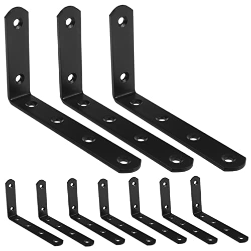 DIYEAH 10 Stück Teiliges Kleine Förmige Winkelhalter Stabile Eckwinkel Schraubhalterungen für Möbelverstärkung Diy Zubehör DIYEAH 10 Stück Teiliges Kleine Förmige Winkelhalter Stabile Eckwinkel Schraubhalterungen für Möbelverstärkung Diy Zubehör von DIYEAH