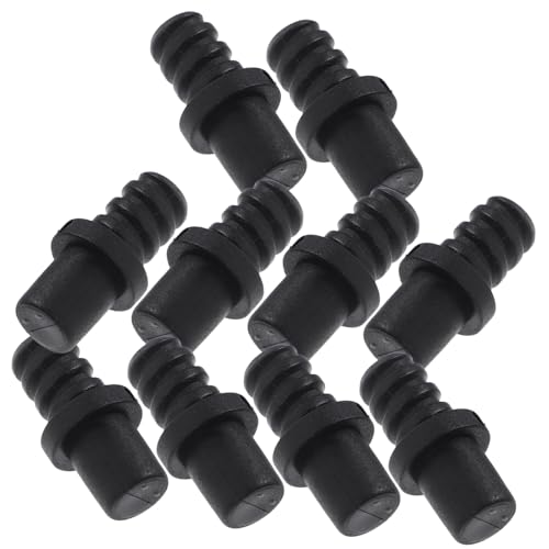 DIYEAH 10 Stück Teiliges Toilettenbürstengriff Adapter Spiralgewinde Verbindung aus Langlebigem Kunststoff Stabiler für Vielseitige Wc Bürstenköpfe Kompatibel und Robust für von DIYEAH
