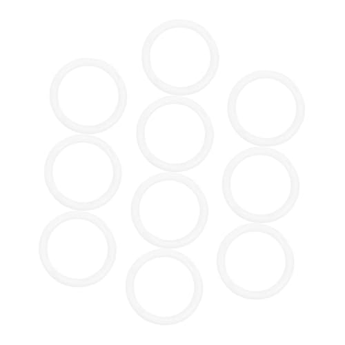 DIYEAH 10 Stück Teiliges Weiße Runde Taschengriffe Ø für DIY Handtaschen Makramee Strandtaschen Schlichte Minimalistische Handtaschen Griffe Zubehör für Individuelle Taschenprojekte DIYEAH 10 Stück Teiliges Weiße Runde Taschengriffe Ø für DIY Handtaschen Makramee Strandtaschen Schlichte Minimalistische Handtaschen Griffe Zubehör für Individuelle Taschenprojekte von DIYEAH