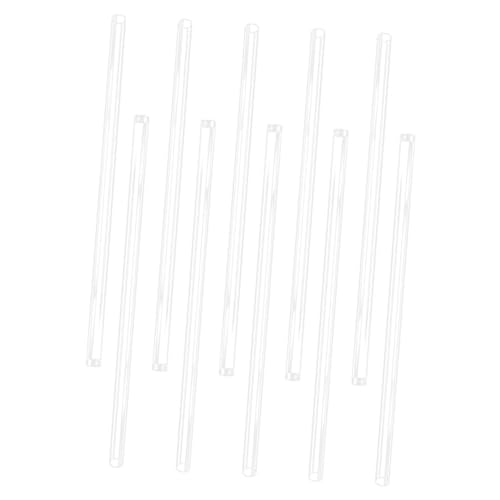 DIYEAH 10 Stück Transparente LED Meteor Lichtröhren mit Wasserdichtem Strapazierfähigem Kunststoffgehäuse Schützende Lichtschlauch Hülle Geeignet für Outdoor Stringlights DIYEAH 10 Stück Transparente LED Meteor Lichtröhren mit Wasserdichtem Strapazierfähigem Kunststoffgehäuse Schützende Lichtschlauch Hülle Geeignet für Outdoor Stringlights von DIYEAH