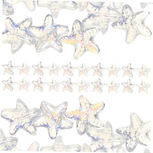 DIYEAH Bastelperlen-Set – 100 Stück Lose Perlen Glas-abstandsperlen Kawaii-perlen Zur Schmuckherstellung – Glattes Und Angenehmes Material Perfekt Für Armbänder Und Halsketten von DIYEAH