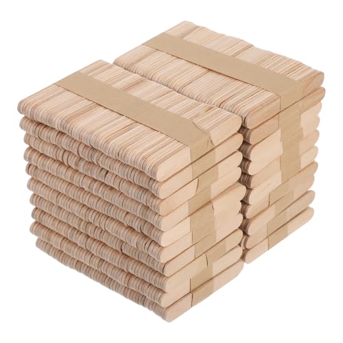 DIYEAH 1000 Stück Holz-Bastelstäbchen: 2,55 Zoll Eis-/Eisstiele – Ideal zum Bauen von Modellen, Kinderbasteln und Erstellen von Bastelprojekten DIYEAH 1000 Stück Holz-Bastelstäbchen: 2,55 Zoll Eis-/Eisstiele – Ideal zum Bauen von Modellen, Kinderbasteln und Erstellen von Bastelprojekten von DIYEAH