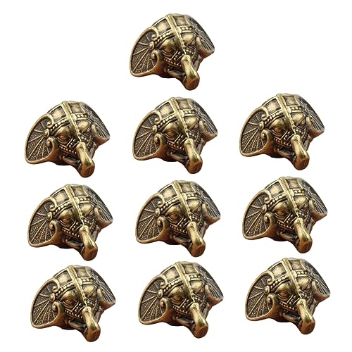 DIYEAH 10Stücke Ersatzbeine für Möbel Teiliges Dekorative Kastenbeine für Schmuckkästchen und Holzkisten und Langlebig Elegantes Retro Design für von DIYEAH