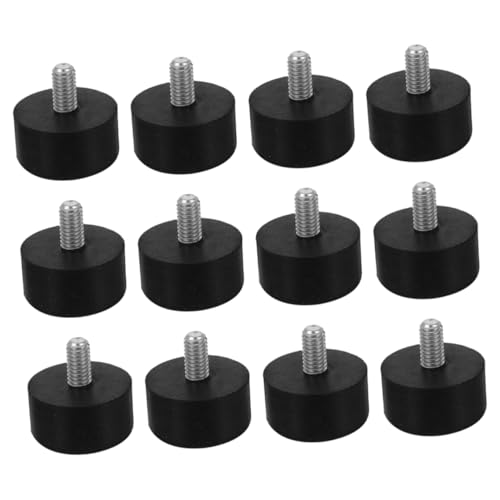DIYEAH 12 Stück Einstellbare Gummifüße für Tisch Stuhl Sofa und Bett rutschfest und Geräuschreduzierend für Stabilität und Bodenschutz DIYEAH 12 Stück Einstellbare Gummifüße für Tisch Stuhl Sofa und Bett rutschfest und Geräuschreduzierend für Stabilität und Bodenschutz von DIYEAH