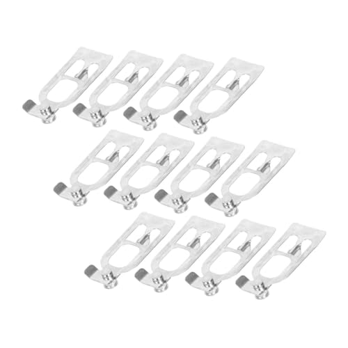 DIYEAH 12 Stück Teiliges Palettenregal Sicherheitsclips Robuste Stahl-sicherheitsstifte Rutschfeste Verbindungselemente für Teardrop Regalsysteme Vielseitig Einsetzbar für Lagerregale DIYEAH 12 Stück Teiliges Palettenregal Sicherheitsclips Robuste Stahl-sicherheitsstifte Rutschfeste Verbindungselemente für Teardrop Regalsysteme Vielseitig Einsetzbar für Lagerregale von DIYEAH