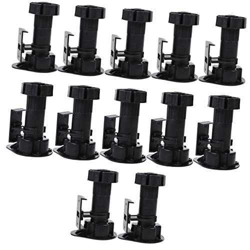 DIYEAH 12 Stück Teiliges Verstellbare Möbelbeine Nivellierfüße für Schränke und Leicht für Bad und Verschiedene Möbelstücke DIYEAH 12 Stück Teiliges Verstellbare Möbelbeine Nivellierfüße für Schränke und Leicht für Bad und Verschiedene Möbelstücke von DIYEAH