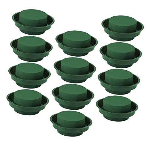 DIYEAH 12stücke Blumenschaumschale Rund Für Blumenarrangement Blumenbasis Harzmaterial Blumenarrangement-Werkzeug Für Floristenblock DIYEAH 12stücke Blumenschaumschale Rund Für Blumenarrangement Blumenbasis Harzmaterial Blumenarrangement-Werkzeug Für Floristenblock von DIYEAH