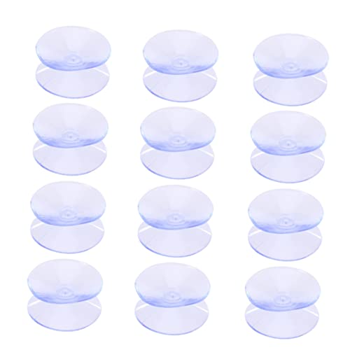DIYEAH 12stücke Transparente Doppelseitige Sauggummi-Pads Für Glas Silikonsauger Ohne Haken Zum Befestigen Von Dekorationen Und Utensilien DIYEAH 12stücke Transparente Doppelseitige Sauggummi-Pads Für Glas Silikonsauger Ohne Haken Zum Befestigen Von Dekorationen Und Utensilien von DIYEAH