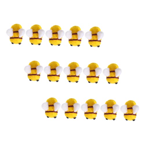 DIYEAH 15Stücke Teiliges Handgefertigten Wollfilz Bienen Dekorative Accessoires für DIY Kunsthandwerk Kinderzimmer und Partys DIYEAH 15Stücke Teiliges Handgefertigten Wollfilz Bienen Dekorative Accessoires für DIY Kunsthandwerk Kinderzimmer und Partys von DIYEAH