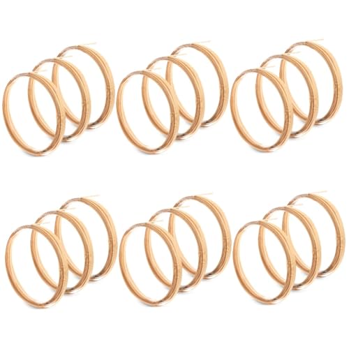 DIYEAH 18 Rollen Natürliche Bambusstreifen DIY Bastelmaterialien für Korbflechten Rattan Haut Gesamtlänge für Handgefertigte Dekorationen und Möbel DIYEAH 18 Rollen Natürliche Bambusstreifen DIY Bastelmaterialien für Korbflechten Rattan Haut Gesamtlänge für Handgefertigte Dekorationen und Möbel von DIYEAH