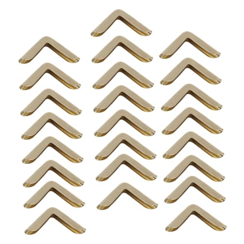 DIYEAH 180 Stück Teiliges Metall Eckenschutz Gold Vintage Scrapbooking Schutzecken für Alben Notizbücher Ordner Schutz Ecke für Fotoalben Schmuckboxen DIYEAH 180 Stück Teiliges Metall Eckenschutz Gold Vintage Scrapbooking Schutzecken für Alben Notizbücher Ordner Schutz Ecke für Fotoalben Schmuckboxen von DIYEAH
