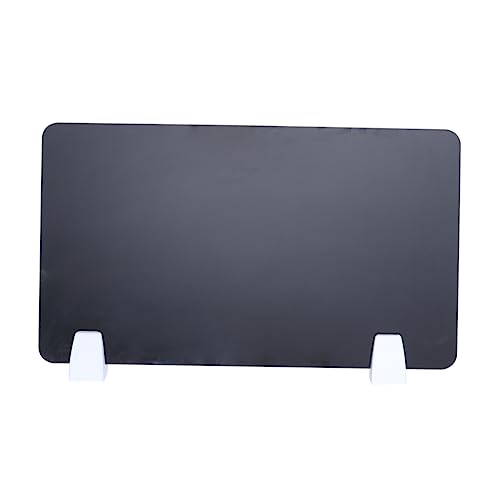 DIYEAH Schwarzer Sichtschutz Fürs Büro – Acryl-trennwand Schreibtisch-trennwand Schreibtisch-trennwand Einfache Installation Schreibtisch-trennwand Fürs Büro DIYEAH Schwarzer Sichtschutz Fürs Büro – Acryl-trennwand Schreibtisch-trennwand Schreibtisch-trennwand Einfache Installation Schreibtisch-trennwand Fürs Büro von DIYEAH