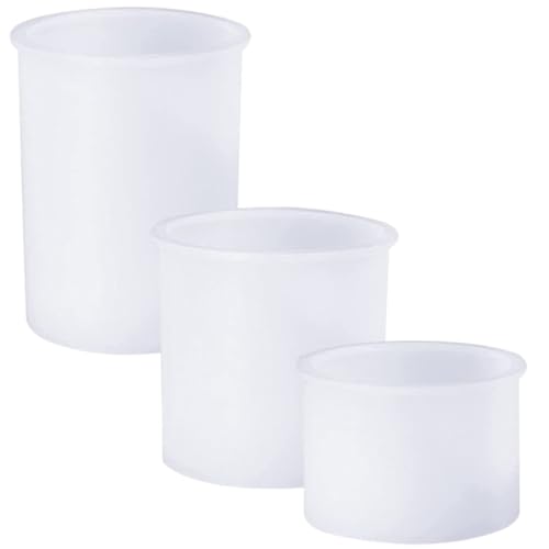 DIYEAH 1Satz DIY Silikonformen für Kerzenhalter Groß Mittel Klein Flexibel Langlebig für Kerzen Teelichter und Harzhandwerk für Kreative DIY Projekte DIYEAH 1Satz DIY Silikonformen für Kerzenhalter Groß Mittel Klein Flexibel Langlebig für Kerzen Teelichter und Harzhandwerk für Kreative DIY Projekte von DIYEAH