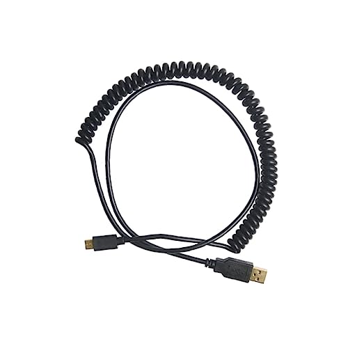 DIYEAH 1Stück Professionelles C Kabel für Mechanische Tastaturen Gewundenes USB Kabel Robustes Design Hohe Kompatibilität für Gaming und Bürogebrauch DIYEAH 1Stück Professionelles C Kabel für Mechanische Tastaturen Gewundenes USB Kabel Robustes Design Hohe Kompatibilität für Gaming und Bürogebrauch von DIYEAH