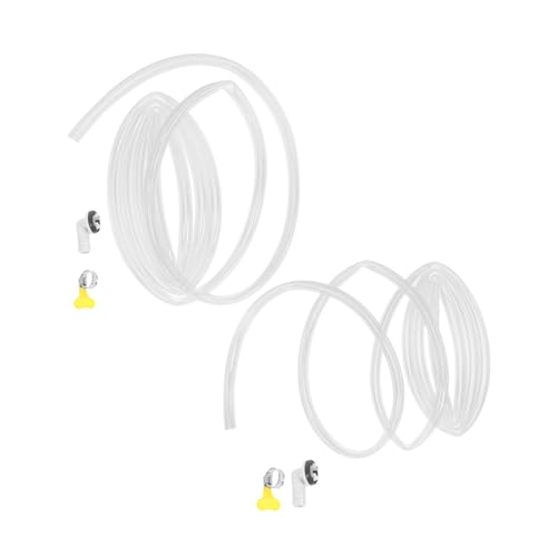 DIYEAH 2 Sätze Abflussrohr der Klimaanlage Klimaanlagenabflussschlauch AC-Ablaufschlauchverlängerung Armaturen für Klimaanlagen Rohrkit -Austausch abtropfen Rostfreier Transparent DIYEAH 2 Sätze Abflussrohr der Klimaanlage Klimaanlagenabflussschlauch AC-Ablaufschlauchverlängerung Armaturen für Klimaanlagen Rohrkit -Austausch abtropfen Rostfreier Transparent von DIYEAH
