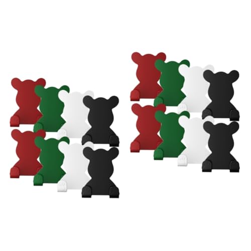 DIYEAH 2 Sätze Bär Wandhaken Selbstklebende Wandhaken Multifunktionale Aufhängung Für Handtücher Mäntel Und Schlüssel Einfache Montage Ohne Bohren 8 Stück * 2 DIYEAH 2 Sätze Bär Wandhaken Selbstklebende Wandhaken Multifunktionale Aufhängung Für Handtücher Mäntel Und Schlüssel Einfache Montage Ohne Bohren 8 Stück * 2 von DIYEAH