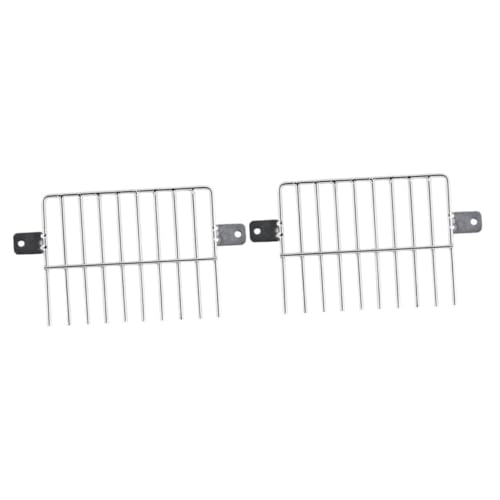 DIYEAH 2 Sätze Edelstahl Gitterfilter Regenrinnen Schutz Anti- Dachablauf Laubfilter mit Schrauben für Balkon und Dachablauf Einfache Montage Langlebig und Rostfrei von DIYEAH