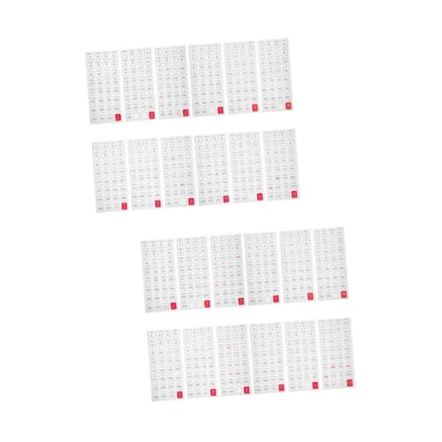 DIYEAH 2 Sätze Kontomaterial Whiteboard Marker Große Steckdose Kalender Wohnkultur Uhren LED Uhr Teppichuhr Überspannungsschutz Diagramm Tischuhr Zahlen Marker Aufkleber 12 Blätter * 2 DIYEAH 2 Sätze Kontomaterial Whiteboard Marker Große Steckdose Kalender Wohnkultur Uhren LED Uhr Teppichuhr Überspannungsschutz Diagramm Tischuhr Zahlen Marker Aufkleber 12 Blätter * 2 von DIYEAH