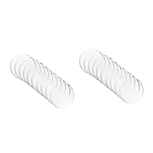 DIYEAH 2 Sätze Teiliges Glasabdeckungsdämpfer Mit Saugnapf Transparenter Abstandshalter Für Tischplatten Selbstklebende Polsterung Für Möbel Schutzpads 10 Stück * 2 DIYEAH 2 Sätze Teiliges Glasabdeckungsdämpfer Mit Saugnapf Transparenter Abstandshalter Für Tischplatten Selbstklebende Polsterung Für Möbel Schutzpads 10 Stück * 2 von DIYEAH