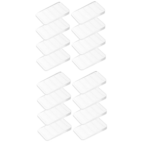 DIYEAH 2 Sätze Teiliges Transparente Möbel Leveler Keile Einstellbare Kunststoff Wedge Shimms Für Tische Betten Stabilisierung Von Unebenen Möbeln 8 Stück * 2 von DIYEAH