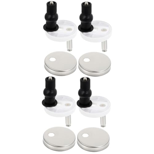 DIYEAH 2 Sätze Toilettensitz Befestigung Scharniere aus Rostfreiem Stahl Langlebig Passend Ersatz Wc Sitz Schrauben Reparatur Kit von DIYEAH