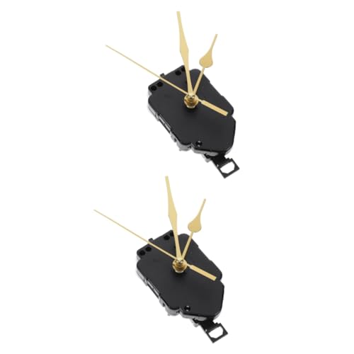 DIYEAH 2 Sätze Wanduhrwerk-Set Batteriebetriebene Wanduhren Ersatz Uhrwerk-Kit Welle Gesichter Kippen Retro Bausatz Wanduhr -Bewegungsmechanismus -Kit uhrwerk Teile selber Machen Plastik DIYEAH 2 Sätze Wanduhrwerk-Set Batteriebetriebene Wanduhren Ersatz Uhrwerk-Kit Welle Gesichter Kippen Retro Bausatz Wanduhr -Bewegungsmechanismus -Kit uhrwerk Teile selber Machen Plastik von DIYEAH