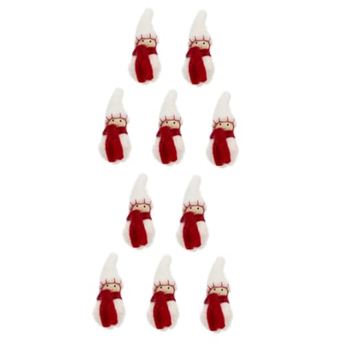 DIYEAH 2 Sätze Zubehör Für Kopfbedeckungen Weihnachtsbaumschmuck Bausatz Bücherregal Dekoration Buchregal Dekoration Schneemann-Dekorationen Weihnachtsschneemann Fühlte Weiß 5 Stücke * 2 DIYEAH 2 Sätze Zubehör Für Kopfbedeckungen Weihnachtsbaumschmuck Bausatz Bücherregal Dekoration Buchregal Dekoration Schneemann-Dekorationen Weihnachtsschneemann Fühlte Weiß 5 Stücke * 2 von DIYEAH