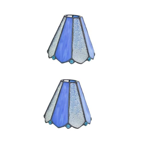 DIYEAH 2 Stck Lampenschirm Blaues Perlen Design Dekorativer Lampenabdeckung für Fassung Mittelöffnung Hängend und Deckenleuchte Zubehör Warmes Licht für Wohnzimmer Schlafzimmer DIYEAH 2 Stck Lampenschirm Blaues Perlen Design Dekorativer Lampenabdeckung für Fassung Mittelöffnung Hängend und Deckenleuchte Zubehör Warmes Licht für Wohnzimmer Schlafzimmer von DIYEAH