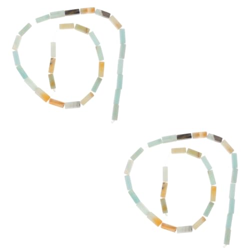 DIYEAH 2 Stränge Kristallachat Perlen Set Loom Bänder Makramee Kordel Klare Amethyst Steinperlen Röhrenperlen Zur Herstellung Von Vasen Natürliche Achat Röhrenperlen DIYEAH 2 Stränge Kristallachat Perlen Set Loom Bänder Makramee Kordel Klare Amethyst Steinperlen Röhrenperlen Zur Herstellung Von Vasen Natürliche Achat Röhrenperlen von DIYEAH
