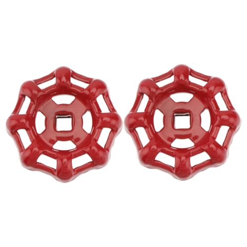 DIYEAH 2 Stück Absperrventil Handrad Gusseisen Rotes Metall Handrad Kugelhahn Ersatzgriff Einfache Montage Langlebig Zuverlässige Abdichtung DIYEAH 2 Stück Absperrventil Handrad Gusseisen Rotes Metall Handrad Kugelhahn Ersatzgriff Einfache Montage Langlebig Zuverlässige Abdichtung von DIYEAH