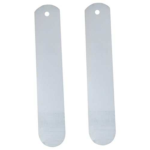 DIYEAH Aluminium Sockenbrett 2 Stück für Sublimation Selbstgemacht Sockeneinstellwerkzeug Langlebig für Transferpresse für Sockenfärbung Einfaches Handling von DIYEAH